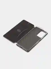 Серебряный чехол-книжка Xiaomi 11T, Xiaomi 11T Pro, Сяоми 11Т, 11Т Про