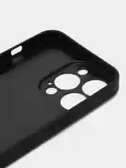 Тёмно-розовый силиконовый чехол с защитой камеры для iPhone 7, 8, 13/Pro/Max,с рисунком из органического стекла