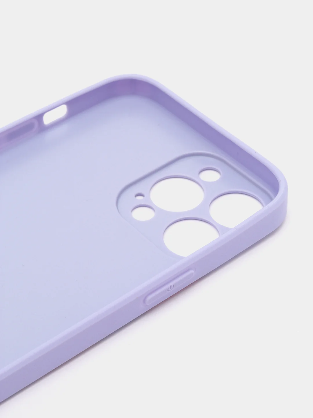 Лавандовый силиконовый чехол с защитой камеры для iPhone 7, 8, 13/Pro/Max,с рисунком из органического стекла