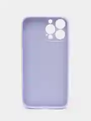 Лавандовый силиконовый чехол с защитой камеры для iPhone 7, 8, 13/Pro/Max,с рисунком из органического стекла