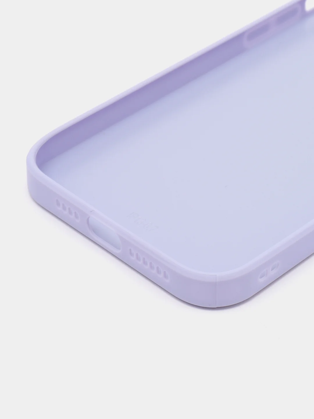 Лавандовый силиконовый чехол с защитой камеры для iPhone 7, 8, 13/Pro/Max,с рисунком из органического стекла