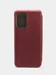 Бордовый чехол-книжка для Tecno Camon 19 / CAMON 19 PRO