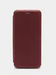Бордовый чехол-книжка для Tecno Camon 19 / CAMON 19 PRO