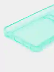 Бирюзовый чехол Tecno Spark Go 2022, Spark 8C силиконовый, Техно Спарк Го 2022, Спарк 8С прозрачный