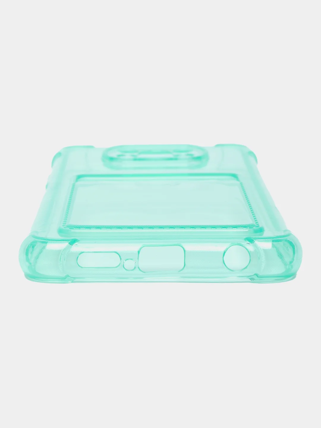 Бирюзовый чехол для Xiaomi Poco X3, Poco X3 NFS, Poco X3 Pro (Сяоми Поко Х3, Поко Х3 Про) прозрачный
