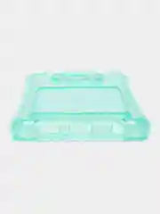 Бирюзовый чехол для Xiaomi Poco X3, Poco X3 NFS, Poco X3 Pro (Сяоми Поко Х3, Поко Х3 Про) прозрачный