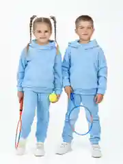 Голубой костюм для мальчика, для девочки Утенок, флисовый