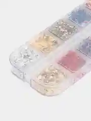 Поталь для ногтей и маникюра, фольга для дизайна ногтей