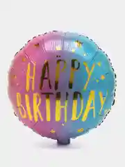 Багровый воздушные шары Happy Birthday, фольгированные шарики, шар на день рождения, 45 см, 4 вида