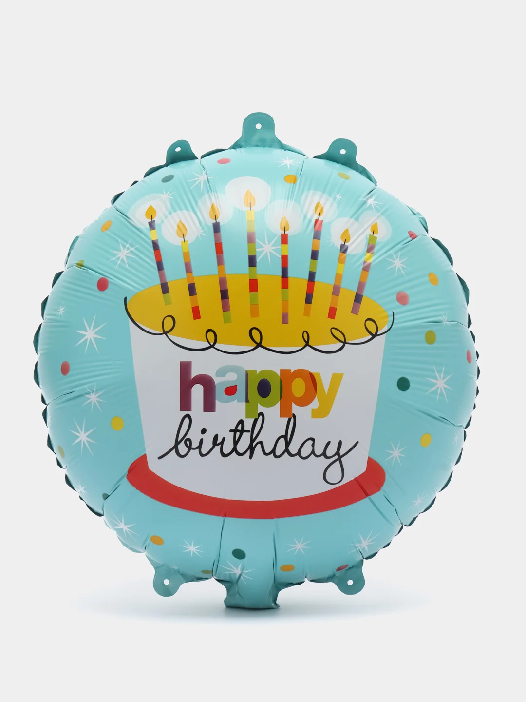 Алый воздушные шары Happy Birthday, фольгированные шарики, шар на день рождения, 45 см, 4 вида