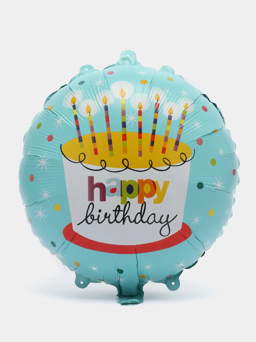 Алый воздушные шары Happy Birthday, фольгированные шарики, шар на день рождения, 45 см, 4 вида