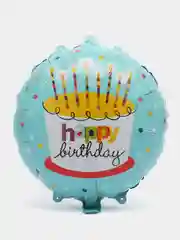 Алый воздушные шары Happy Birthday, фольгированные шарики, шар на день рождения, 45 см, 4 вида