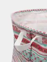 Алый корзина органайзер для хранения вещей, хлопковая сумка