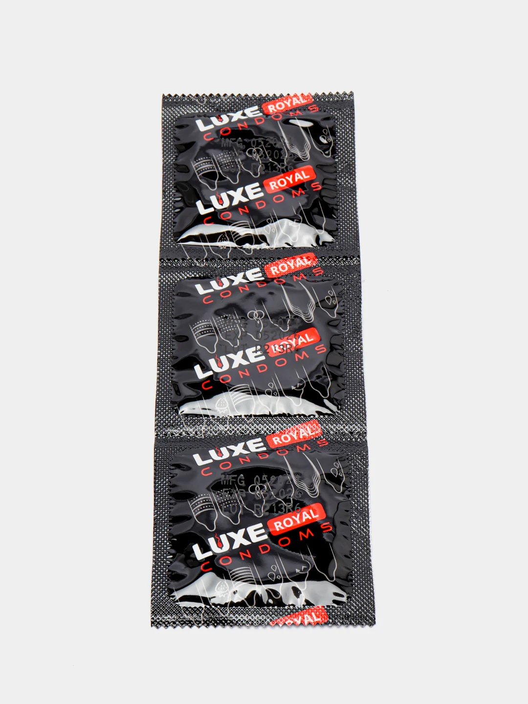 Текстурированные презервативы LUXE Royal Exotica, 3 штуки