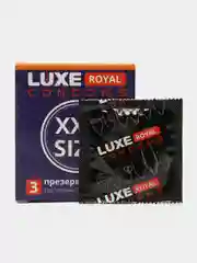 Презервативы увеличенного размера Luxe Royal XXL Size, 3 штуки