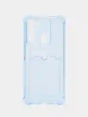 Синий меланж чехол Tecno Spark Go 2022, Spark 8C силиконовый, Техно Спарк Го 2022, Спарк 8С прозрачный