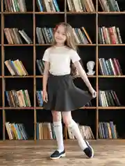 Бежевый футболка для девочки Утенок