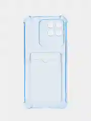 Синий меланж силиконовый чехол для Infinix Smart 6 HD (Инфиникс Смарт 6 ХД)