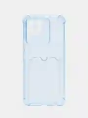 Синий меланж силиконовый чехол для Infinix Smart 6 HD (Инфиникс Смарт 6 ХД)