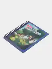Фиолетовый водная раскраска, многоразовая раскраска