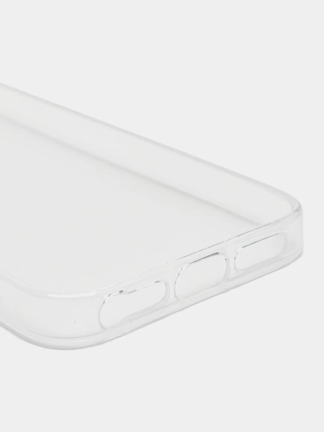 Прозрачный чехол на iPhone