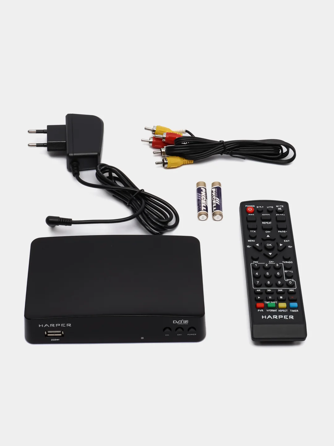 Цифровой телевизионный ресивер Harper HDT2-1511, DVB-T/T2