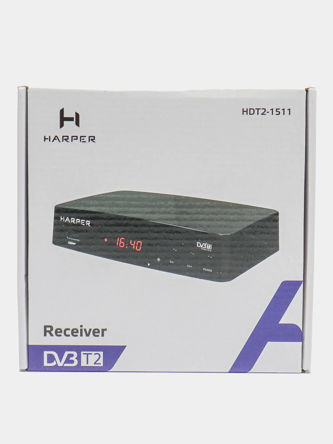 Цифровой телевизионный ресивер Harper HDT2-1511, DVB-T/T2