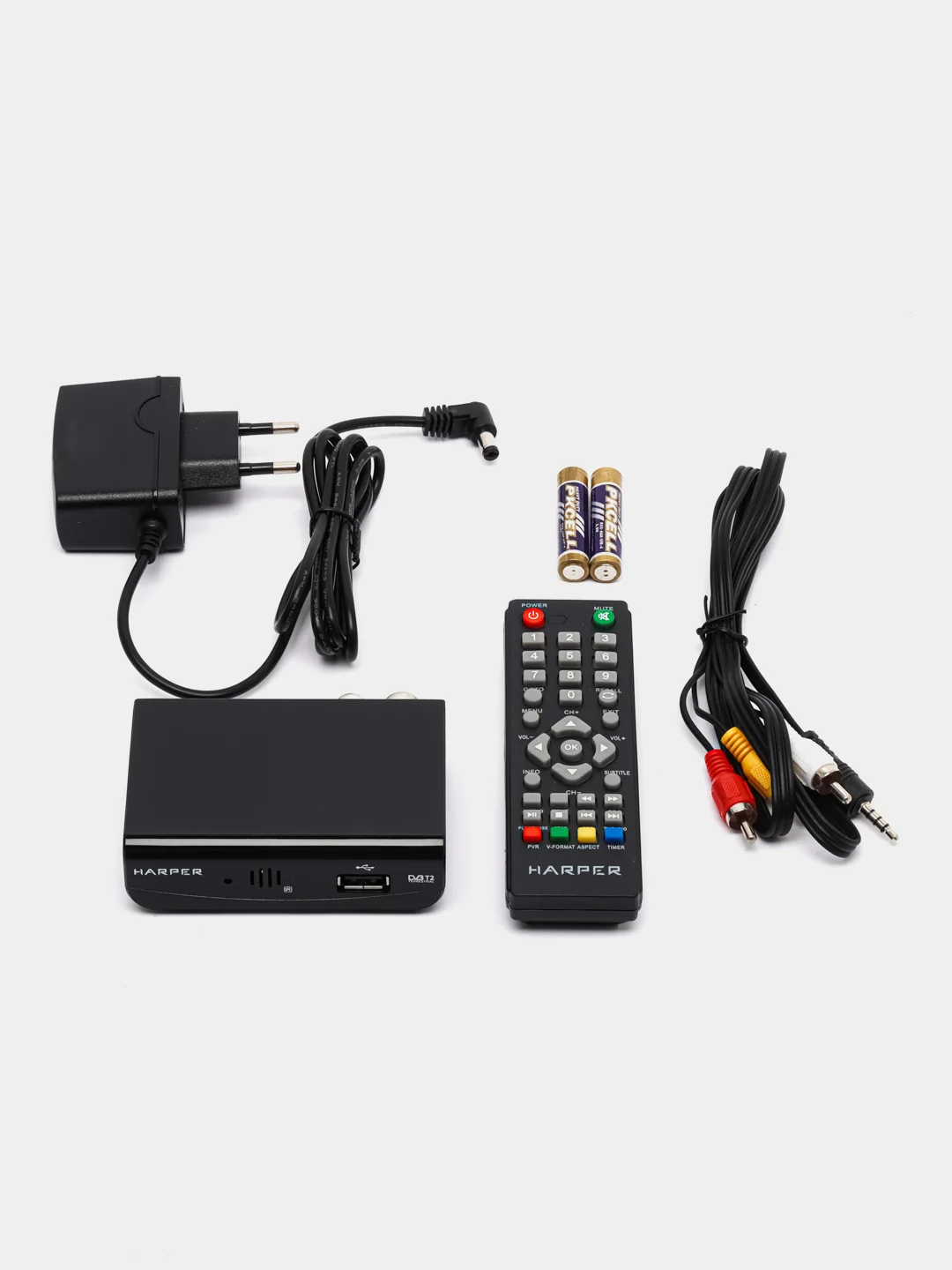 Цифровой телевизионный ресивер Harper HDT2-1030, DVB-T, DVB-T2
