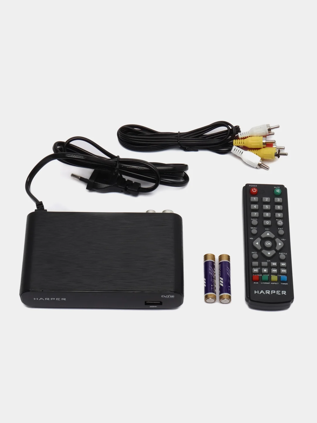 Цифровой телевизионный ресивер HARPER HDT2-1108, DVB-T2 HD / SD