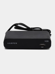 Цифровой телевизионный ресивер HARPER HDT2-1108, DVB-T2 HD / SD