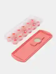 Коралловый форма для шоколада, льда, мыла, мармелада, с крышкой и клапаном "Сердце" Idea