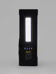 Черный светодиодный ручной фонарь с аккумулятором, магнитом, COB, с USB зарядкой, пауэрбанком