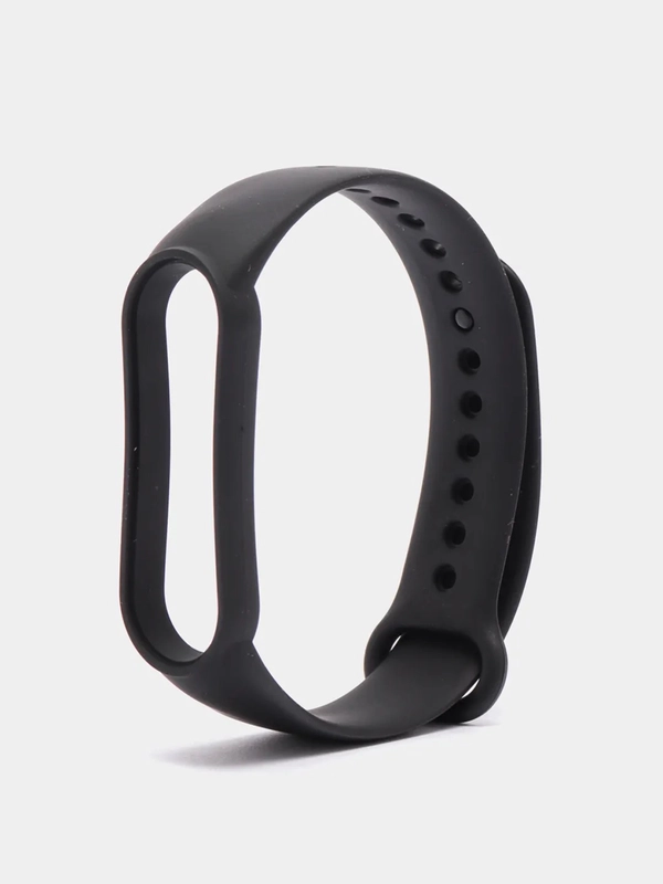 Ремешок для Xiaomi Mi Band 5 / 6 / 7 (Сяоми ми банд) силиконовый фитнес браслет