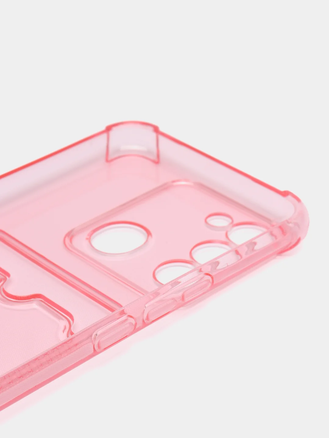 Розовый чехол Tecno Spark Go 2022, Spark 8C силиконовый, Техно Спарк Го 2022, Спарк 8С прозрачный