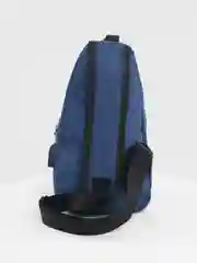 Серый сумка мужская через плечо, USB-переходник, слинг, барсетка