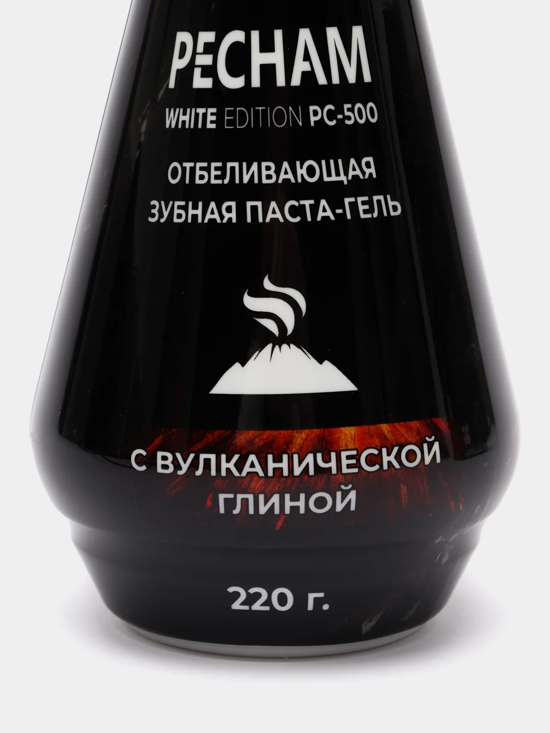 Отбеливающая зубная паста, с вулканической глиной, Pecham, 220 г