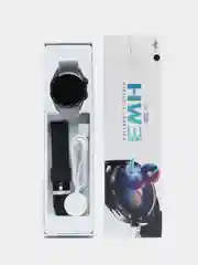 Черный смарт-часы, Smart Watch HW3 Pro, с голосовым помощником