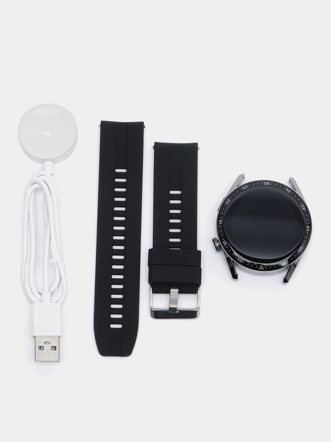 Черный смарт-часы, Smart Watch HW3 Pro, с голосовым помощником