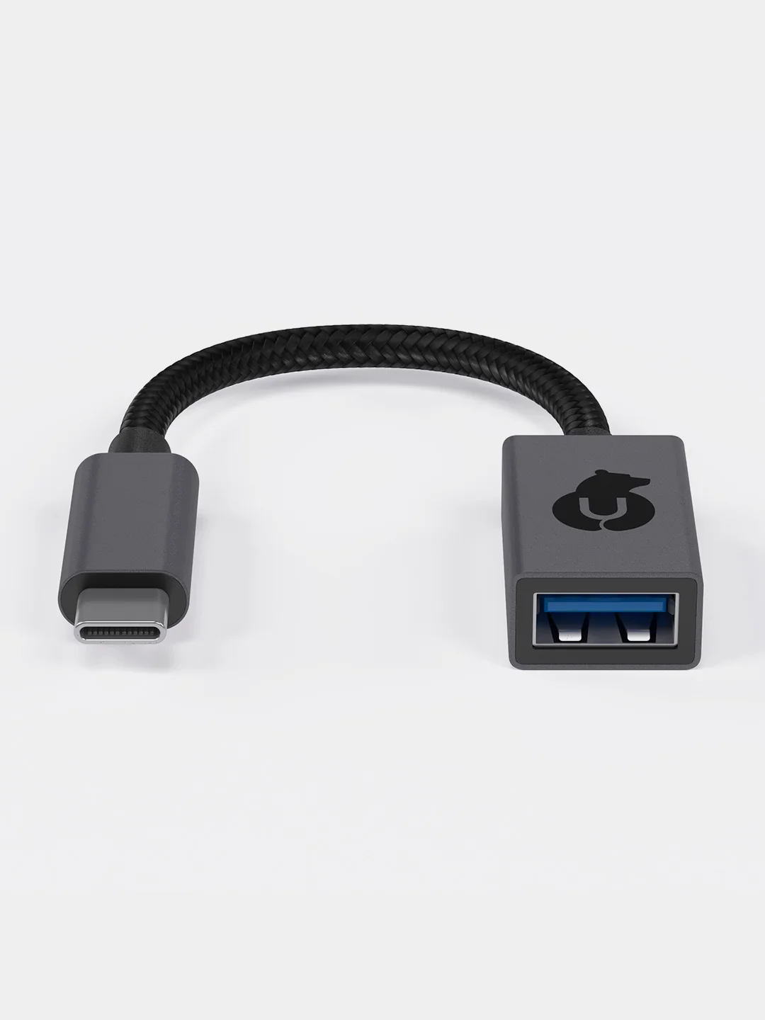 Тёмно-серый адаптер uBear LINK USB-С - USB-A