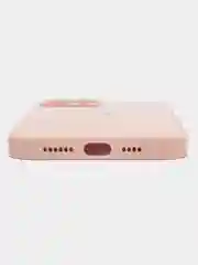 Бежевый чехол для iPhone Xr/ 11/ 12/ mini/ Pro/ ProMax, силиконовый со стеклянной панелью