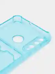 Голубой чехол для Huawei Honor 10i/20E, Хонор 10ай/е, с отсеком для карт, картхолдер, защита углов