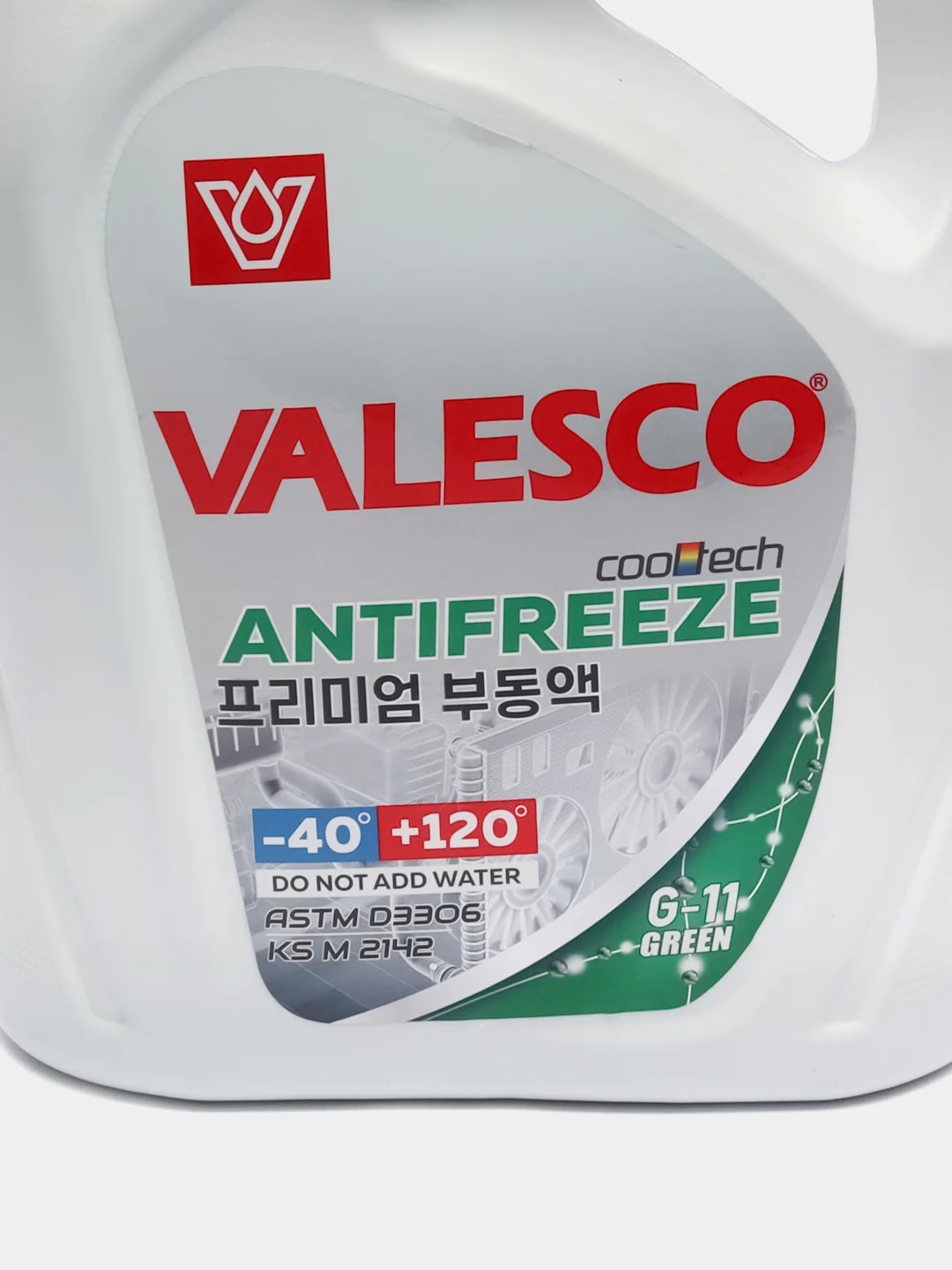 Антифриз VALESCO Green 40 G11, 5 кг