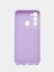 Лавандовый чехол Tecno Spark GO 2022, Tecno Spark 8C силиконовый, цветной, матовый