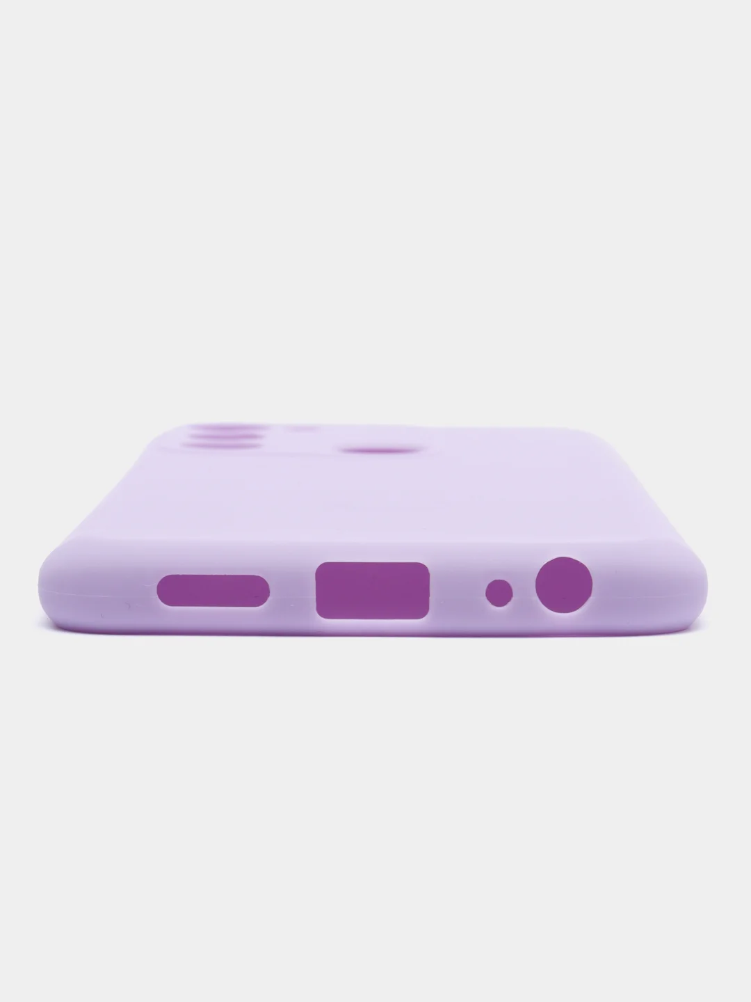 Лавандовый чехол Tecno Spark GO 2022, Tecno Spark 8C силиконовый, цветной, матовый