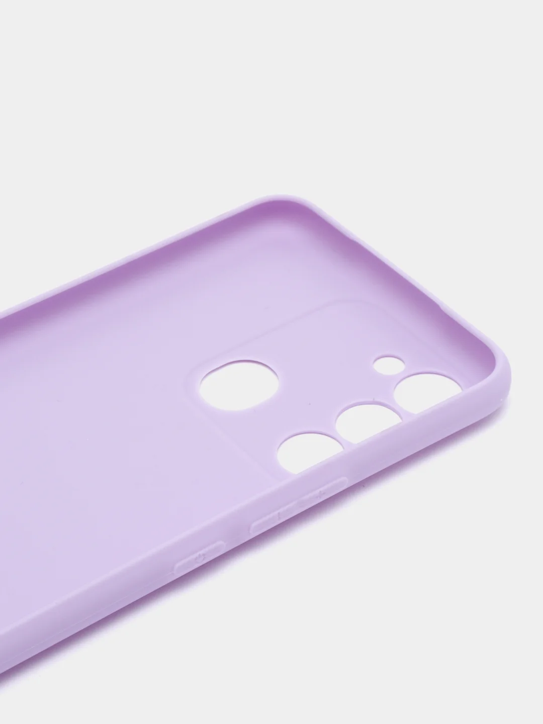 Лавандовый чехол Tecno Spark GO 2022, Tecno Spark 8C силиконовый, цветной, матовый