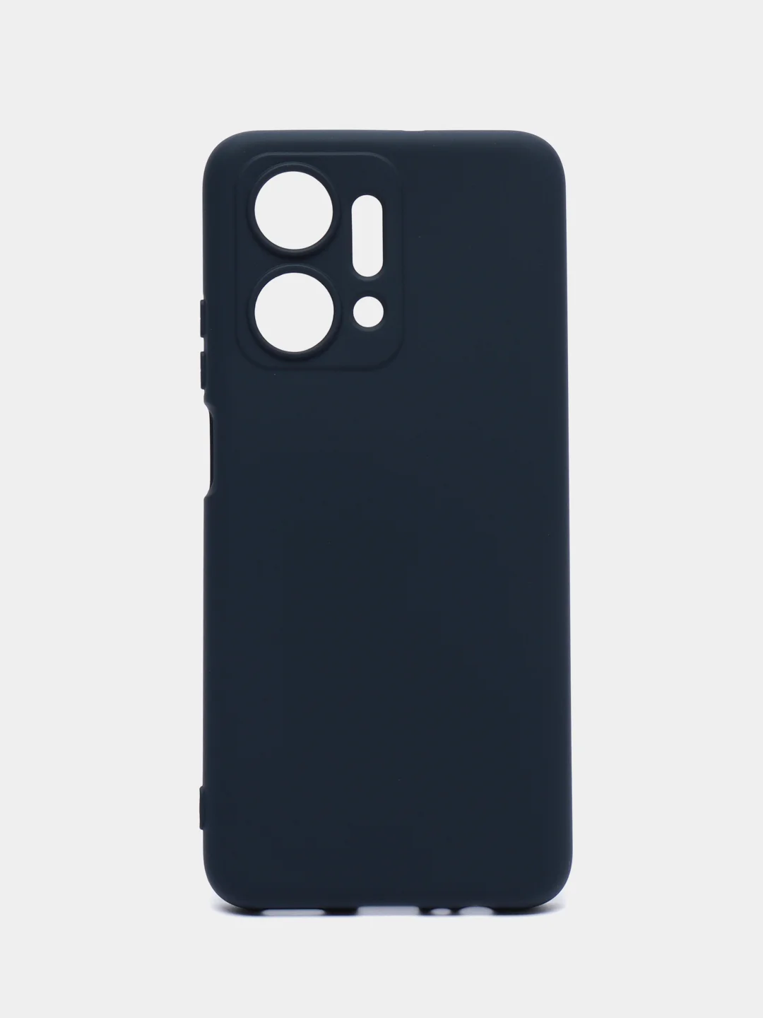 Темно-синий чехол силиконовый для Huawei Honor X7a (Хуавей Хонор Х7а) Silicone Cover