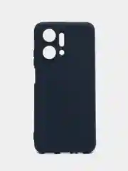 Темно-синий чехол силиконовый для Huawei Honor X7a (Хуавей Хонор Х7а) Silicone Cover
