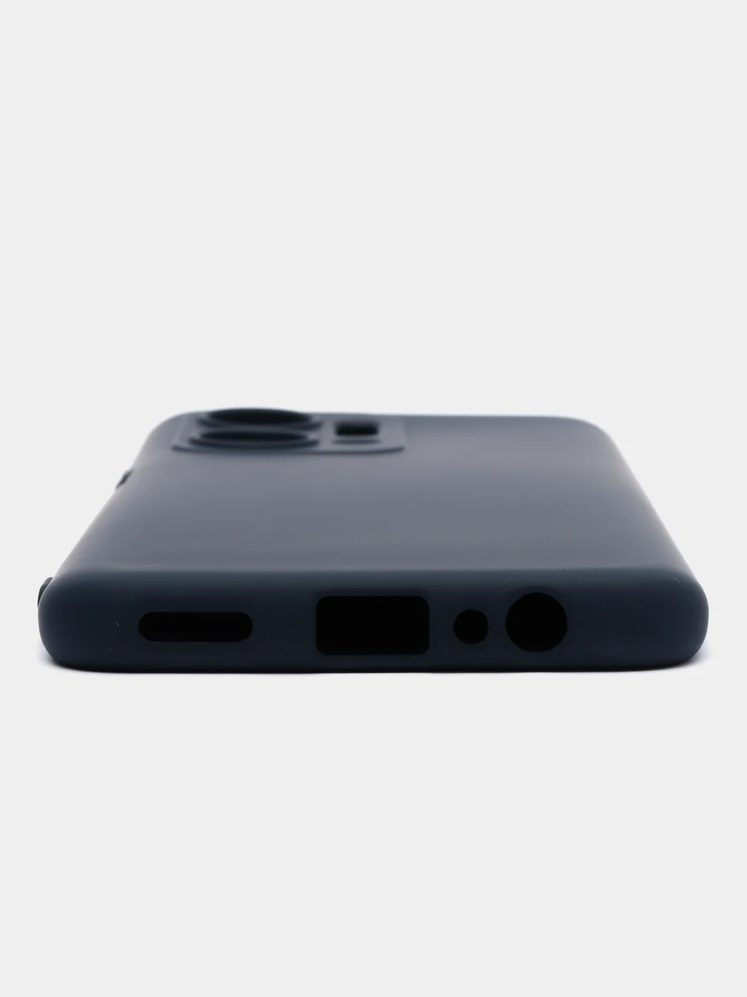Темно-синий чехол силиконовый для Huawei Honor X7a (Хуавей Хонор Х7а) Silicone Cover