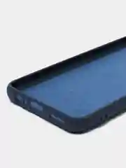 Темно-синий чехол силиконовый для Huawei Honor X7a (Хуавей Хонор Х7а) Silicone Cover