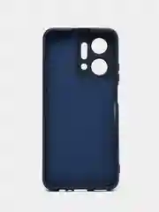 Темно-синий чехол силиконовый для Huawei Honor X7a (Хуавей Хонор Х7а) Silicone Cover
